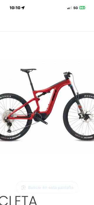 Bicicleta Eléctrica BH Roja