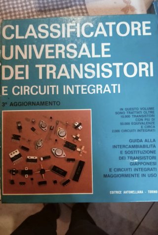Classificatore Universale Transistori - N. 3 Tomi