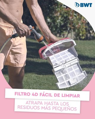 BWT robot aspirador limpieza piscina fácil