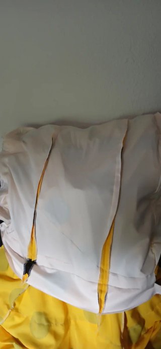 Traje de flamenca amarillo lunares talla 44