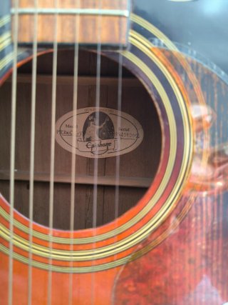 Guitarra Epiphone PR350ce/vs gibson