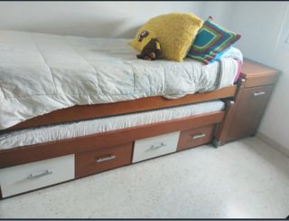 Cama nido con cajones