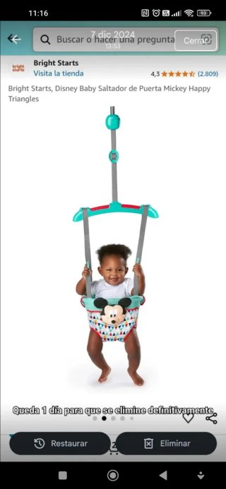 Saltador Disney Mickey Happy Triangles