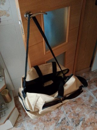 Bolsa de viaje beig