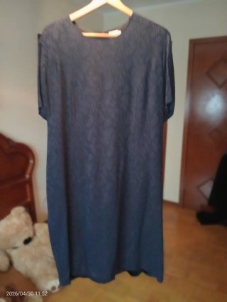 Vestido fiesta azul talla 54