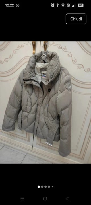 Blauer Giubbino Donna Beige