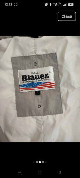 Blauer Giubbino Donna Beige