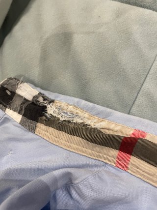 Camicia Burberry Uomo Azzurra