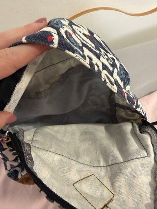 Mochila pequeña estampada