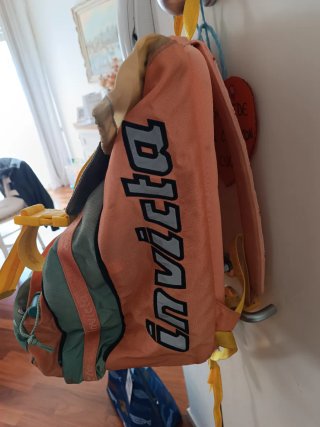 Zaino Invicta Magnum doppia sacca vintage anni8-90