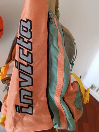 Zaino Invicta Magnum doppia sacca vintage anni8-90