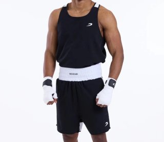 Traje de Boxeo Amateur Negro BoxRaw