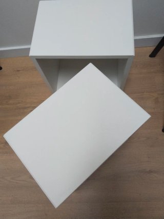 2 Estanterías Eket Ikea Blancas