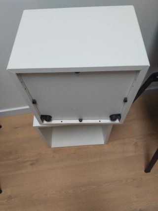 2 Estanterías Eket Ikea Blancas