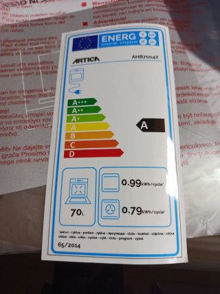 Horno eléctrico Artica