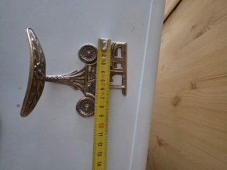 Colgador Bronce Antiguo Coche