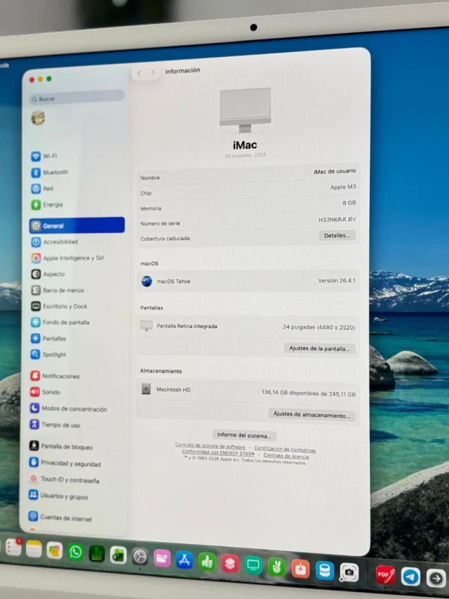 iMac M3 GARANTIA
