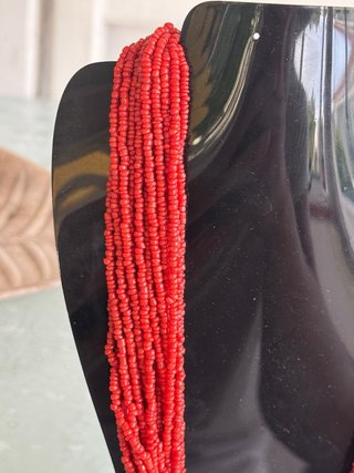 Collana corallo rosso