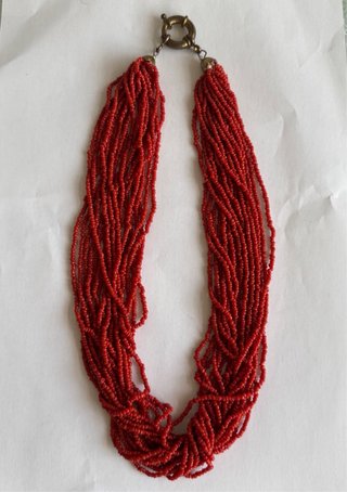 Collana corallo rosso