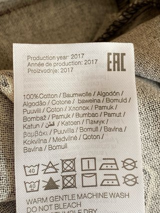 Falda corta Lesac Algodón Talla S