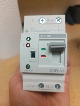 Conmutador Automático Transferencia GEYA