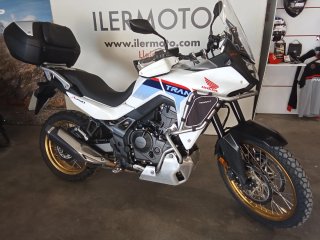 Honda Transalp Adventure Blanco