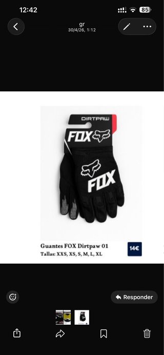 Casco gafas guantes
