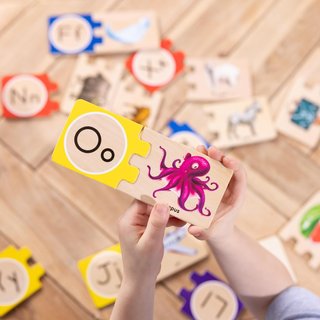 Melissa & Doug rompecabezas alfabético educativo