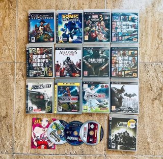 Lote Cajas Vacías PS1, PS2, PS3, PSP