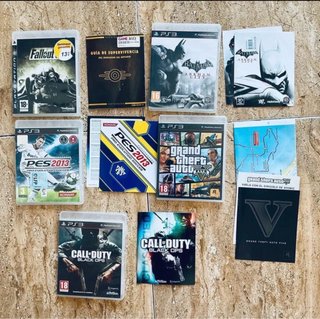 Lote Cajas Vacías PS1, PS2, PS3, PSP