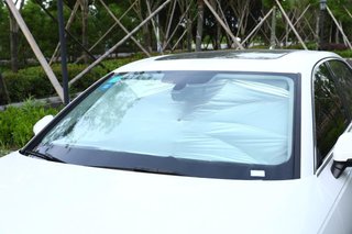 Parasol plegable coche bloquea rayos UV