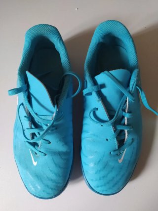 Scarpe da calcio Nike per bambini blu taglia 35