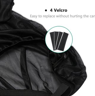 Parasol coche lateral protección UV niños