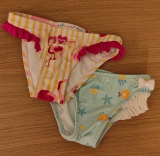 2 bikinis bebé 1 año