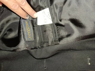 Traje juvenil negro T-42