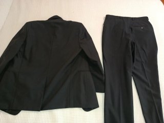 Traje juvenil negro T-42