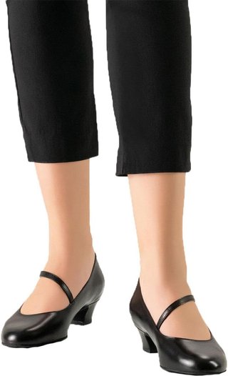 Zapatos de baile negros Cindy