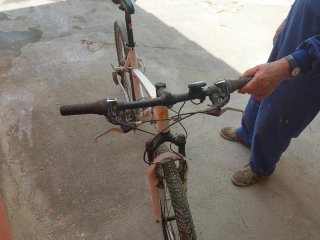Bicicleta BTT Blanca bTwin