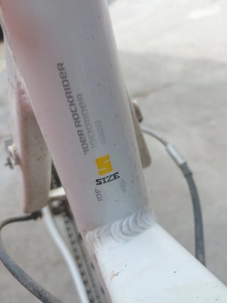 Bicicleta BTT Blanca bTwin