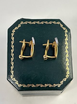 Pendientes Oro y diamantes