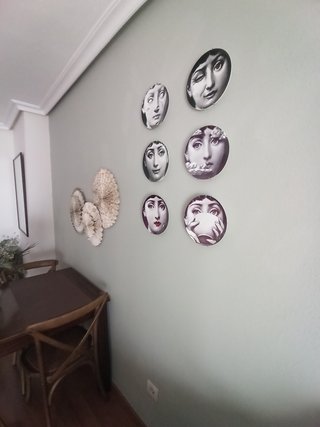 Plato Decorativo Estilo Fornasetti 20cm