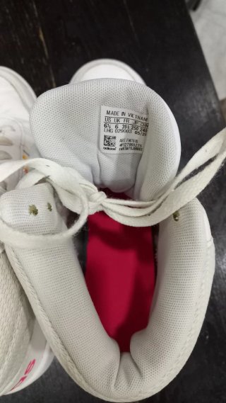 Adidas bianche e rosa n. 39.5