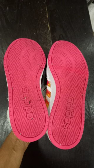 Adidas bianche e rosa n. 39.5