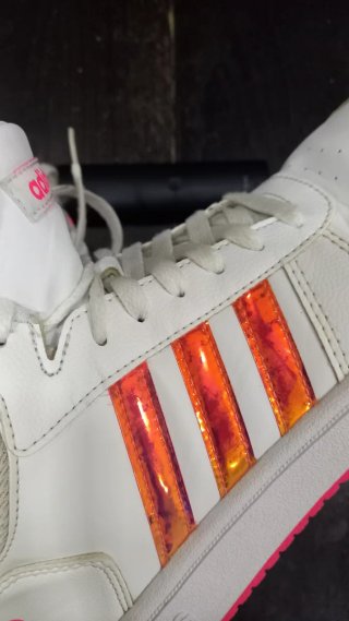Adidas bianche e rosa n. 39.5