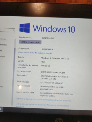 Ordenador Táctil Hostelería HP