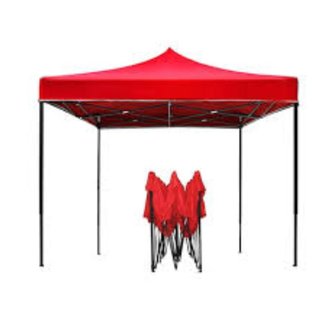 Carpa 3 x 3 Plegable Terraza Nueva Hierro 18 kg