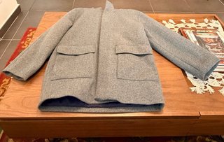 Abrigo niño gris talla 11-12
