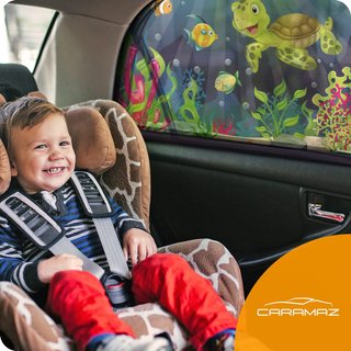 Protección solar coche bebé con UV