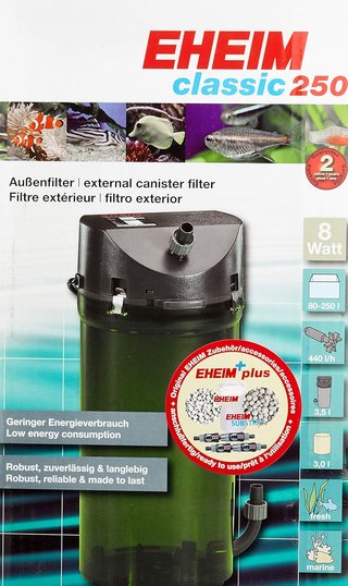 EHEIM filtro exterior acuario filtración caudal