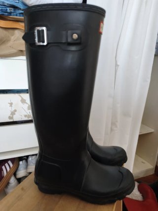 Botas de agua Hunter negras